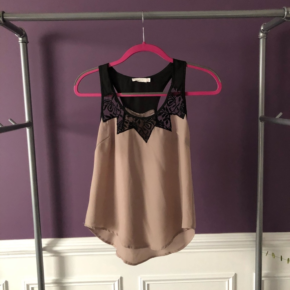 Lace tank top